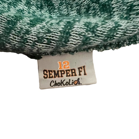 Green Bay Packers Beanie Hat by 12 Semper Fi Chokolids - Picture 7 of 8